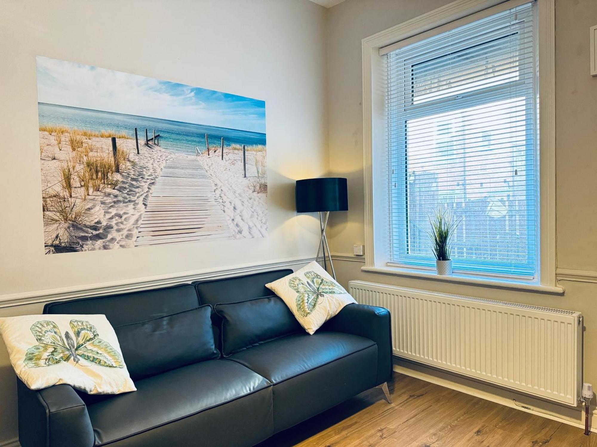 Rockcliffe Retreat, Stylish Coastal Apartment Whitley Bay Exteriör bild