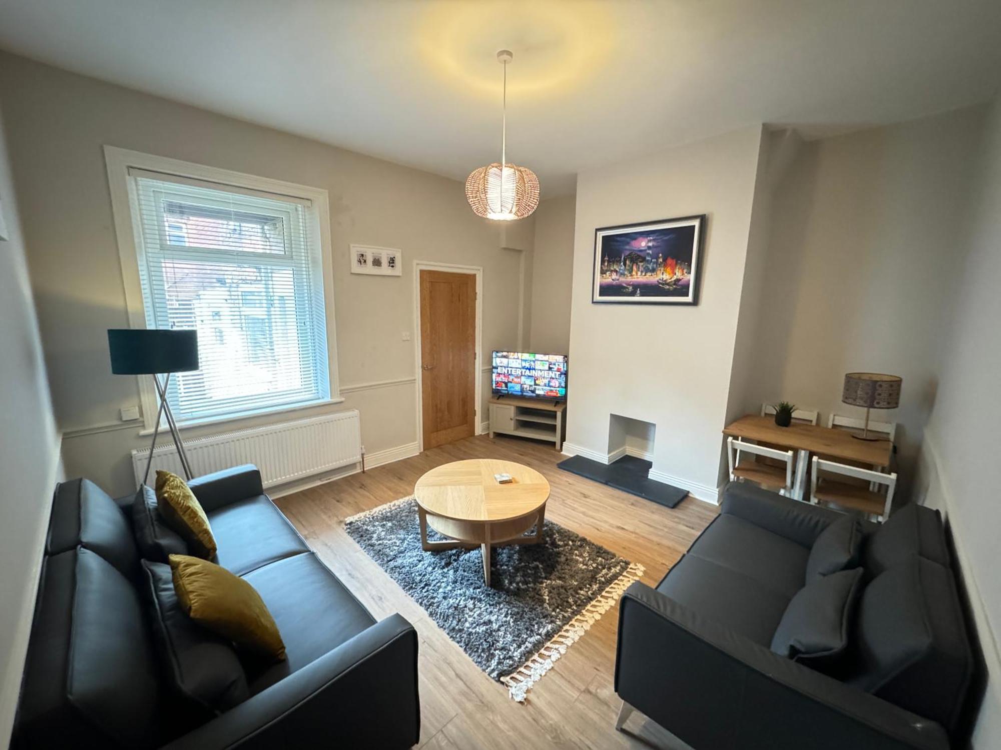 Rockcliffe Retreat, Stylish Coastal Apartment Whitley Bay Exteriör bild