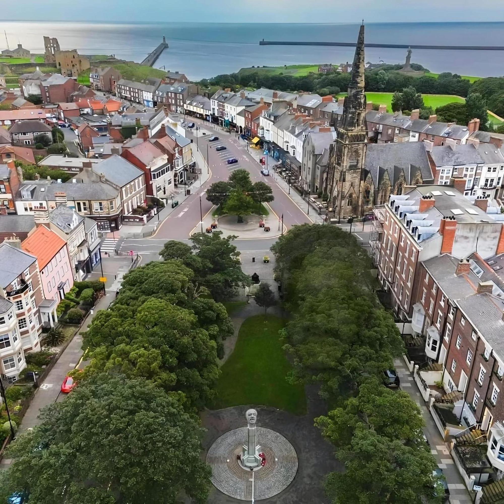 Rockcliffe Retreat, Stylish Coastal Apartment Whitley Bay Exteriör bild